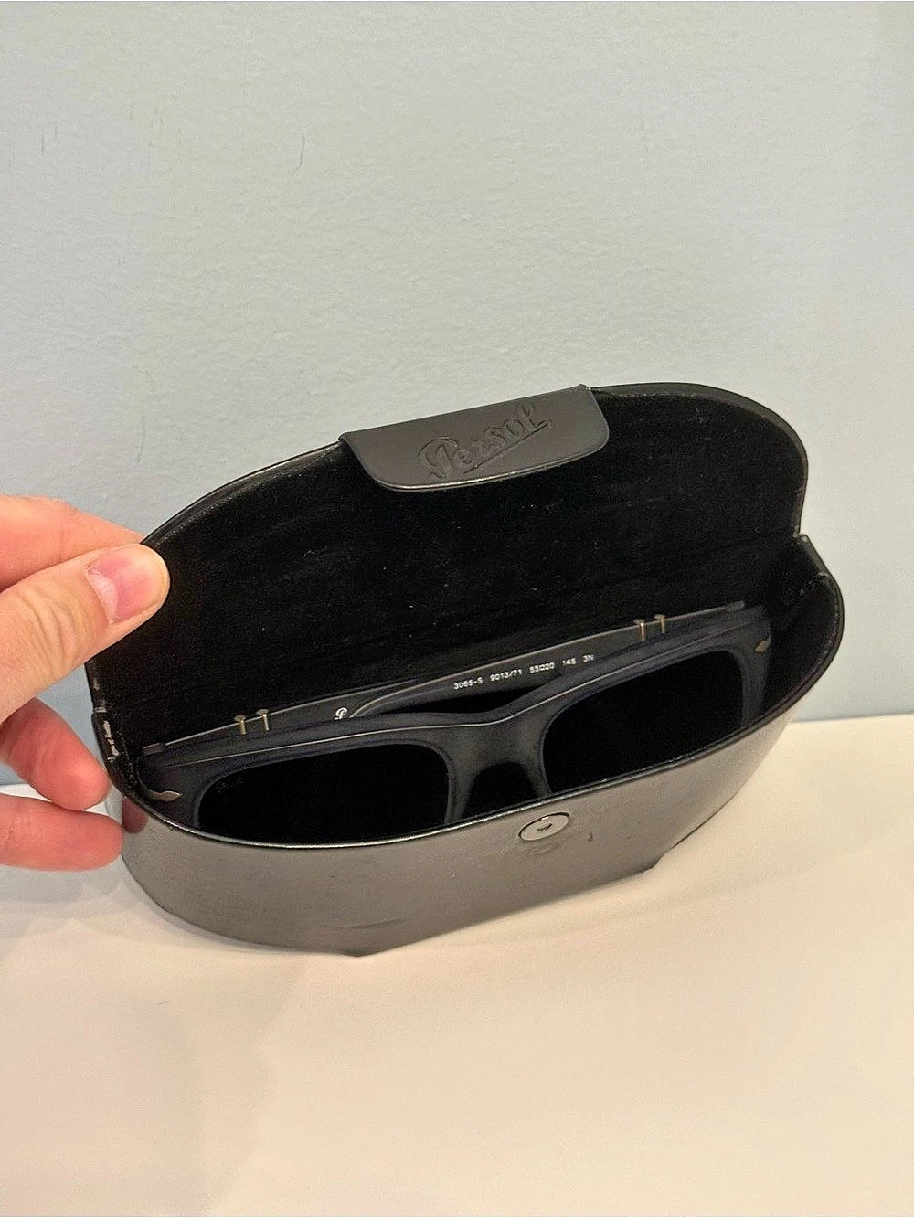Persol 3065-S Navy Blue Sunglasses 55mm - Picture 12 of 12